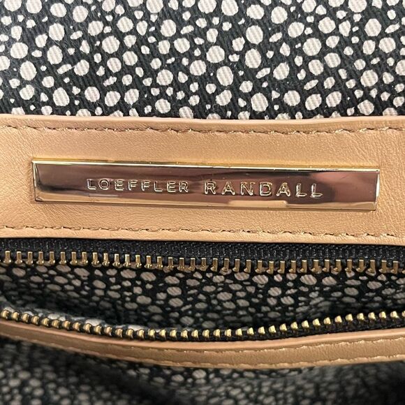 Loeffler Randall Rider Natural Leather Shoulder Bag - Picture 9 of 10